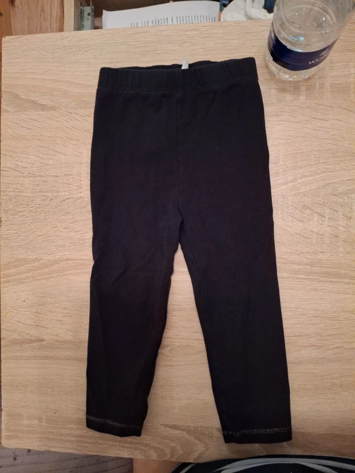 Legging noir fille orchestra 18 mois 81 cm
