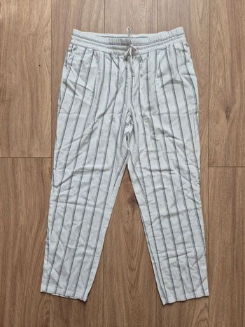 Pantalon tissus lin vero moda