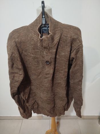 pull marron Canda taille XXL