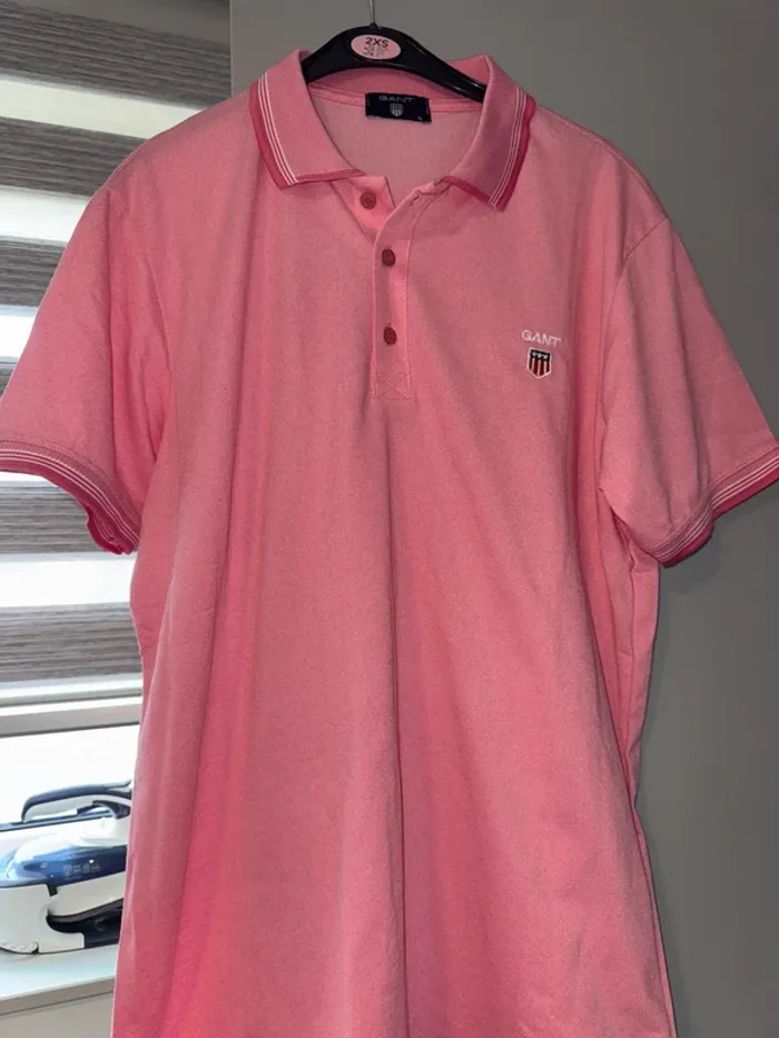 Polos rose pour homme taille xl - photo numéro 2