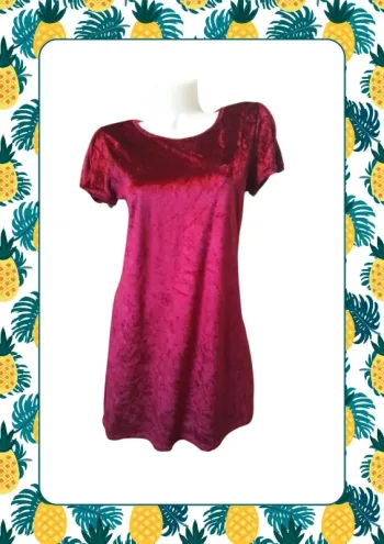 Robe velour
