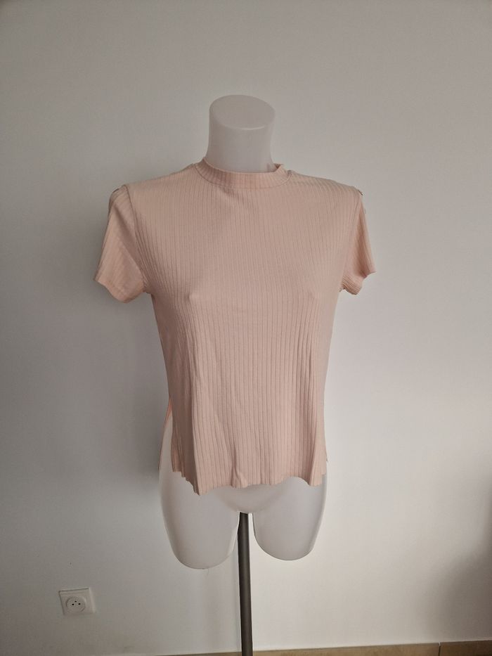 Haut crème, beige épaules semi-ouvertes Jennyfer