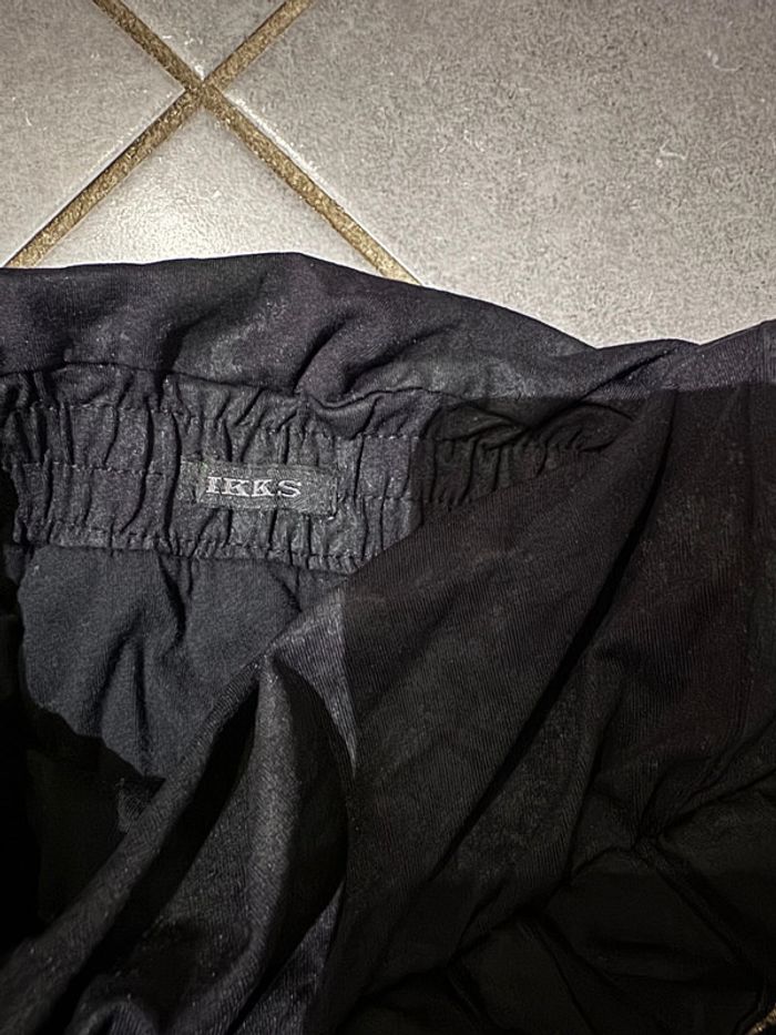 Jupe à étoiles - Ikks - Noir & doré - 6 ans - photo numéro 2