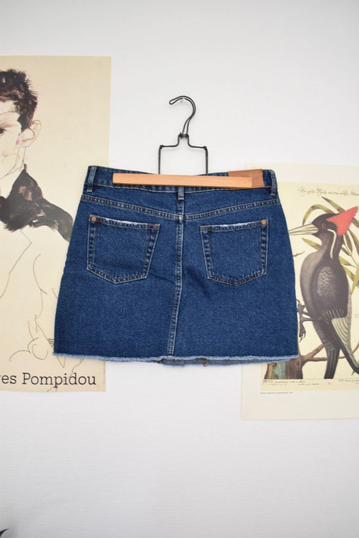 mini jupe en jeans Mango - photo numéro 4