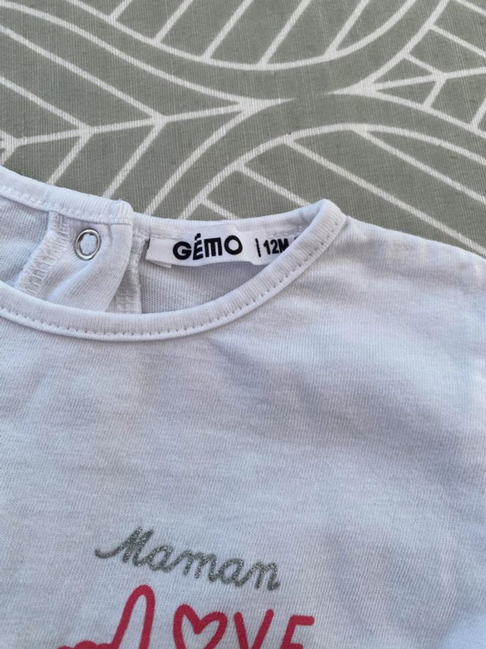 Bel ensemble sarouel fille haut 12 mois - photo numéro 4