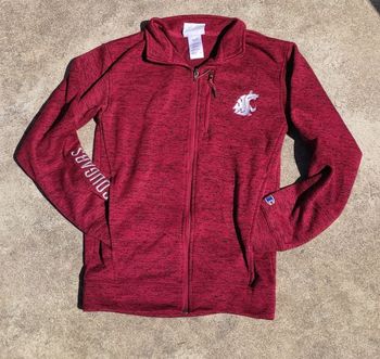 Champion Sweat Zippé Homme/Femme couleur rouge, taille S, en très bon état