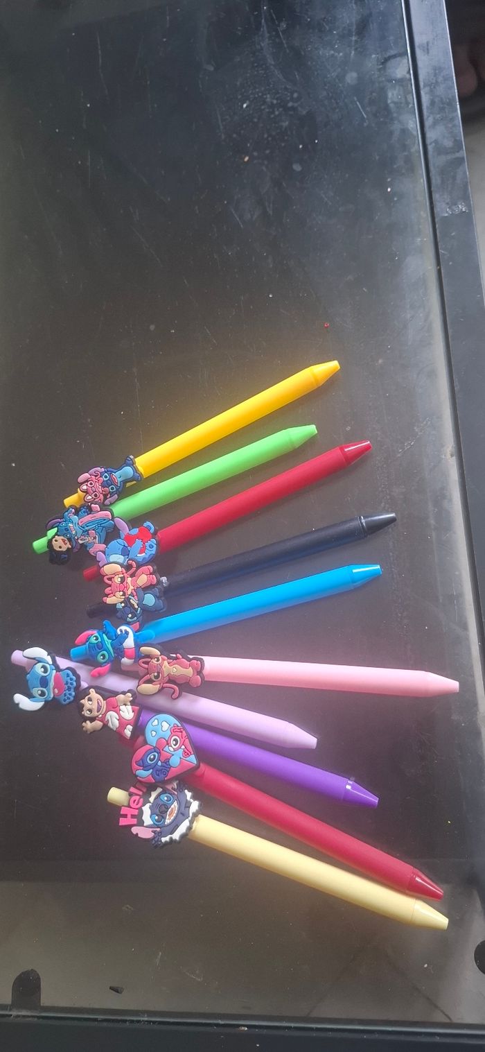 Lots stylos stitch - photo numéro 4