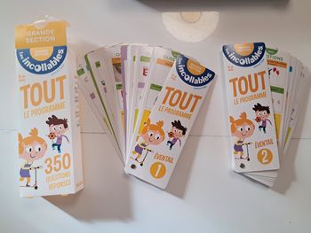 Les incollables grande section