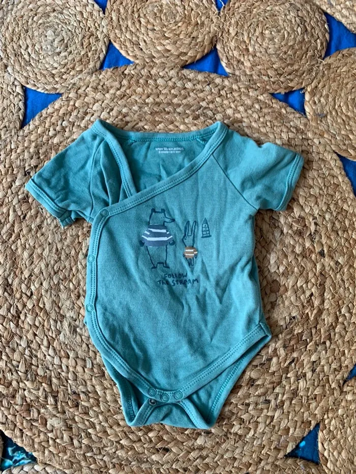Lot de 6 Bodies bébé 3 mois été - photo numéro 5