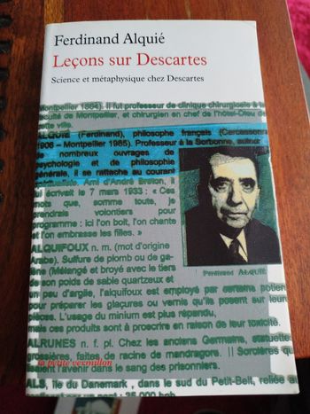 Leçons sur Descartes
