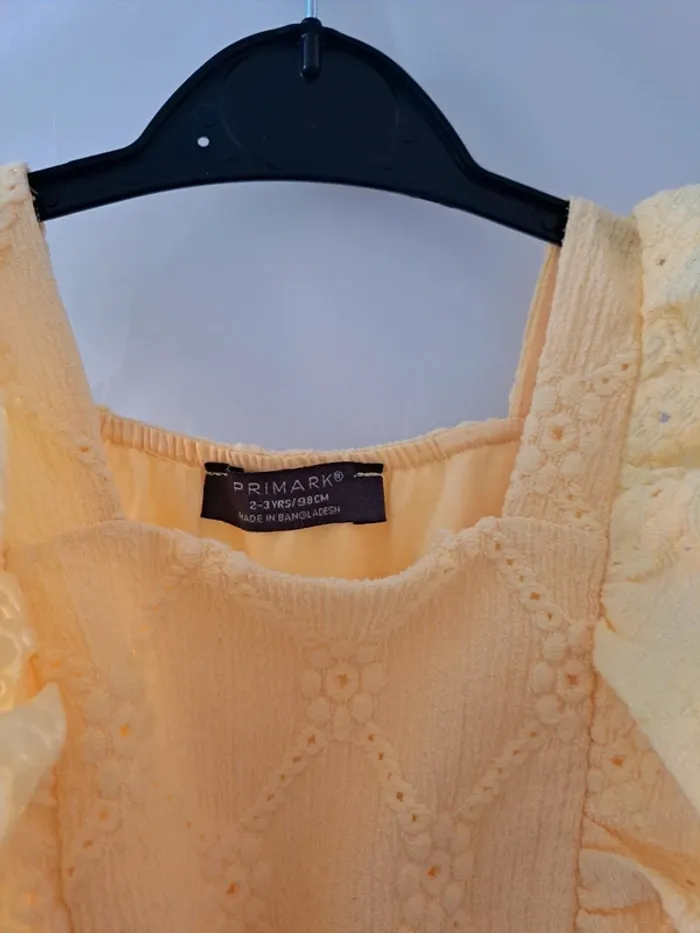 Combishort jaune fille - photo numéro 5