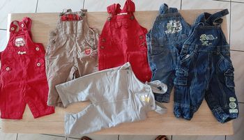 Lot 6 salopettes 3 mois