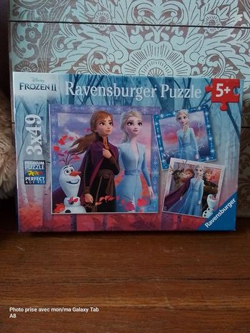 Puzzle reine des neiges (49 pièces)