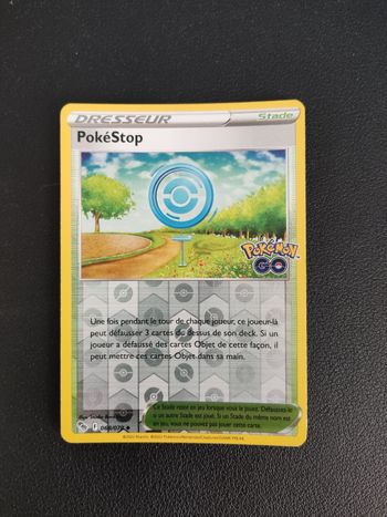 Carte Pokémon Reverse PokéStop Pokémon Go