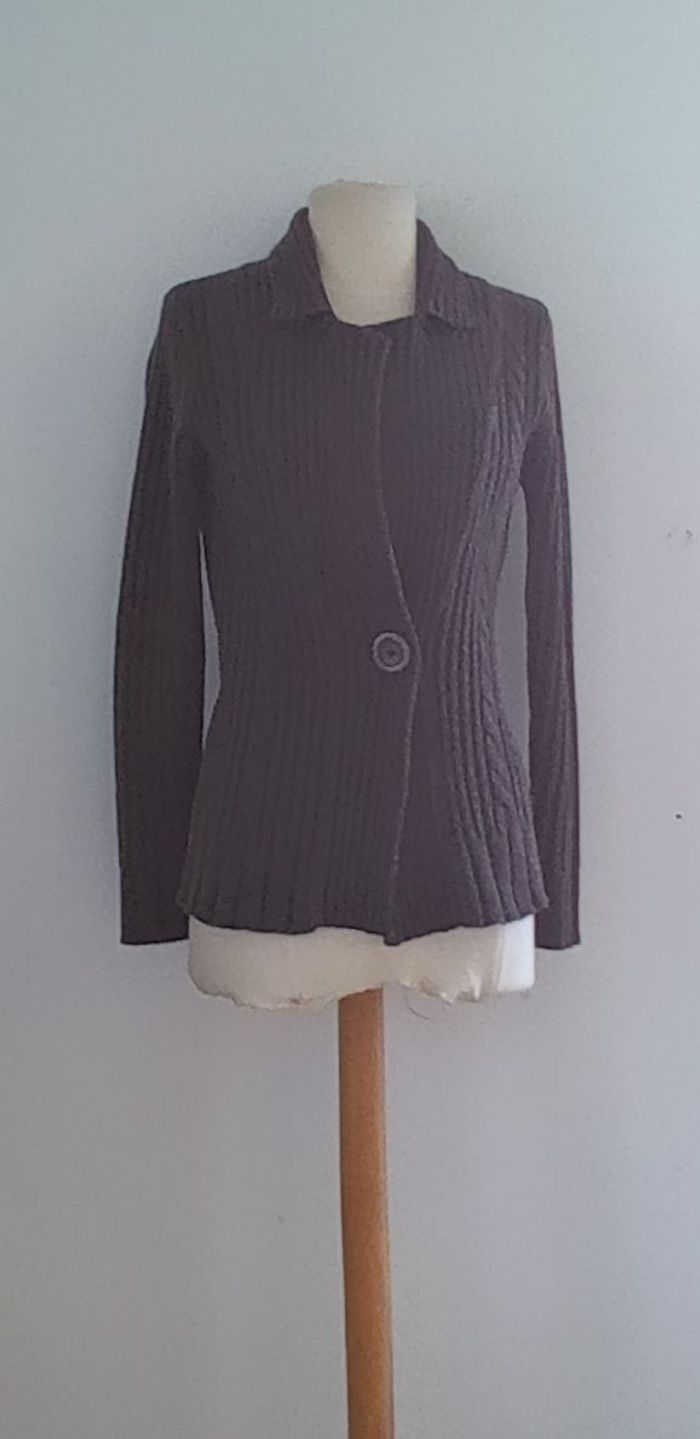 Veste femme taille S marron - Manche longue - Bon état