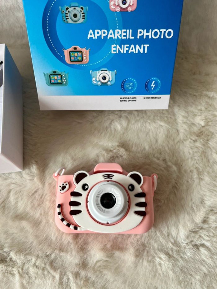 Appareil photo numérique, camera pour enfant, rose - photo numéro 2