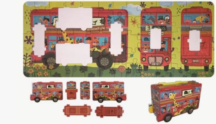 Puzzle bus en 3D neuf - photo numéro 2