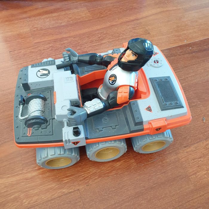 figurine, jouet action man, avec véhicule, en très bon état - photo numéro 2