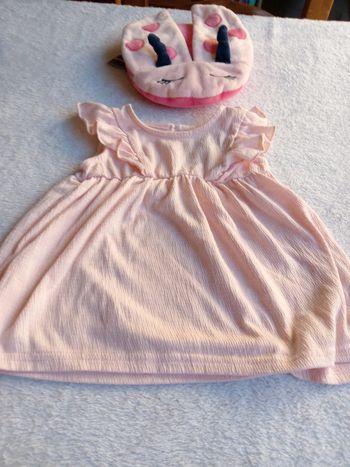 Robe rose pale