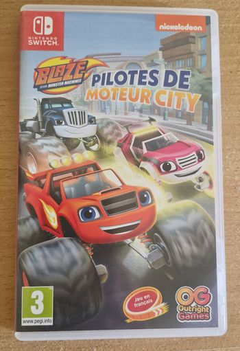 Jeu switch Blaze et les monsters machines