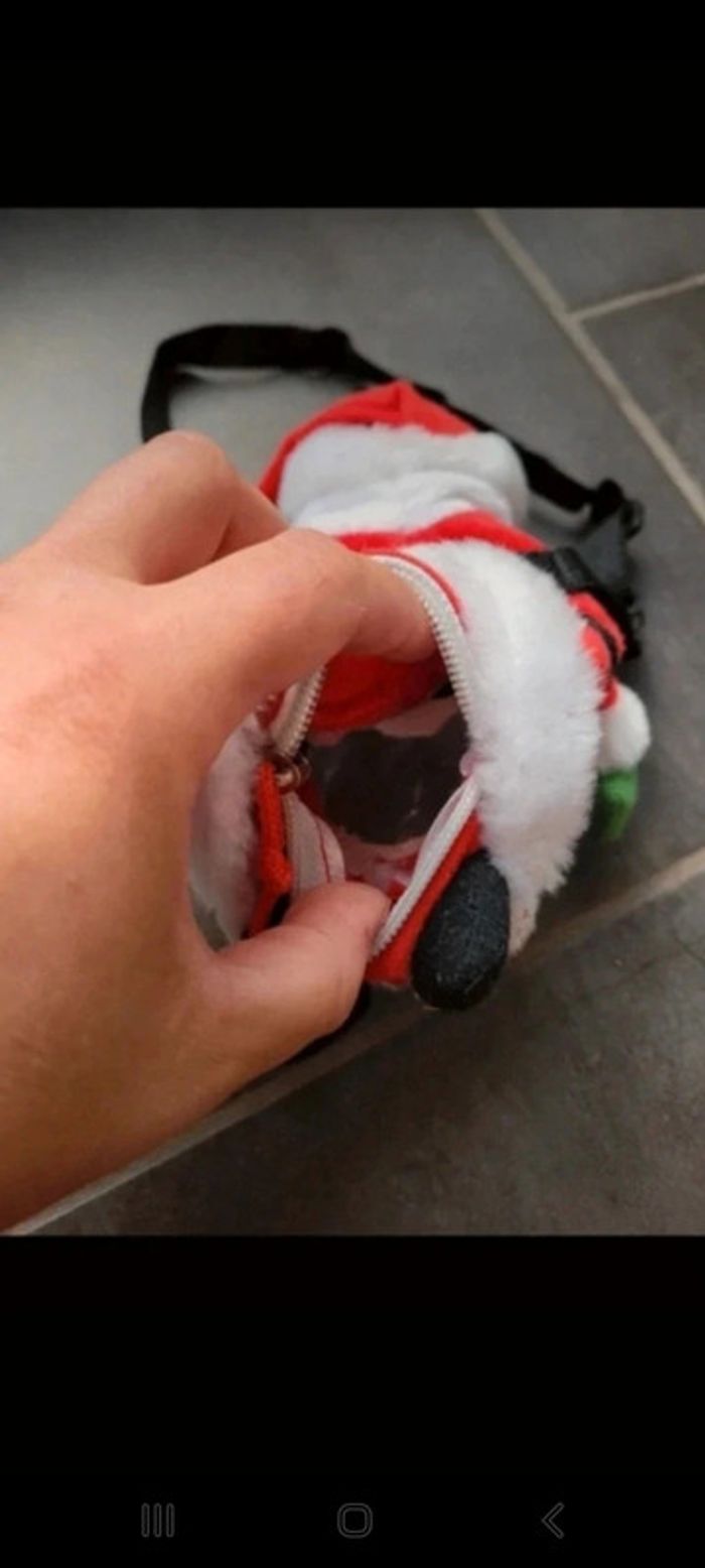 Peluche père Noël - photo numéro 3