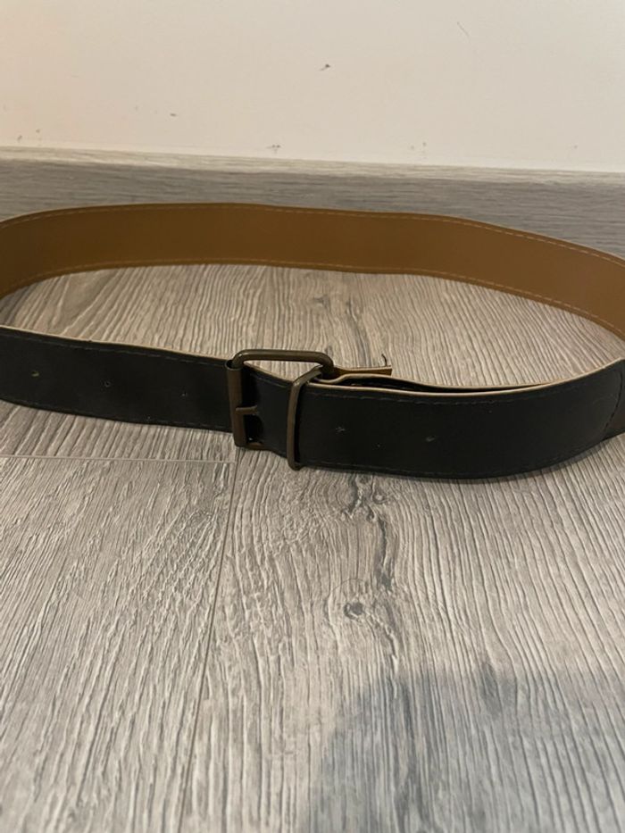 Ceinture marron boucle doré vieilli correspond à une taille 38 - photo numéro 2