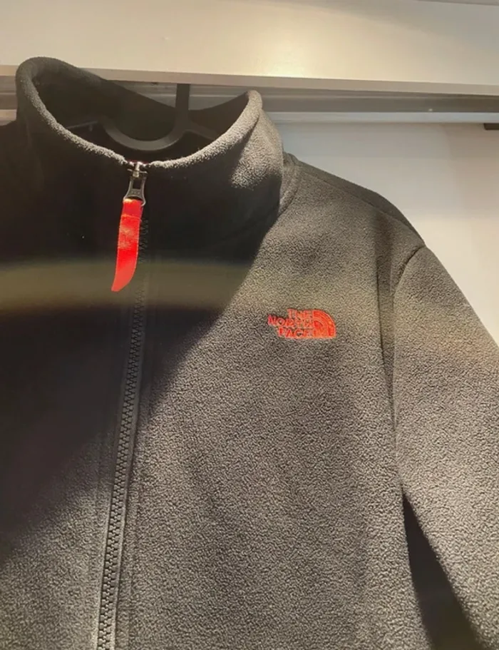 Veste polaire noire The North Face garçon XL 18/20– convient femme/homme taille S - photo numéro 8
