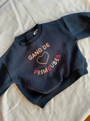 Sweat Gemo 6 mois Gang de Frimeuses