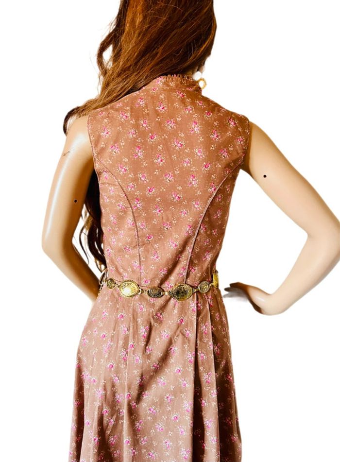 💐Magnifique robe vintage autrichienne cottagecore fairycore Distler floral dress💐 - photo numéro 13