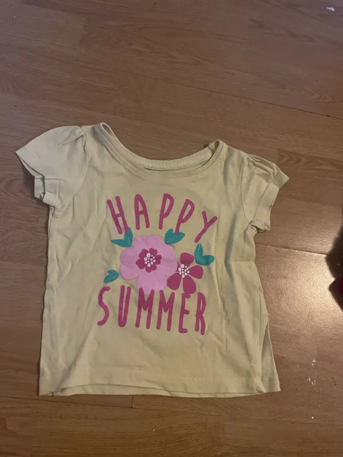 Tee shirt fille 12 mois primark