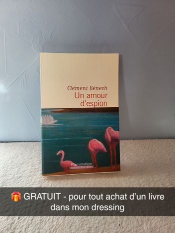 Livre Un amour d'espion - Clément Bénech - Flammarion - Livre gratuit