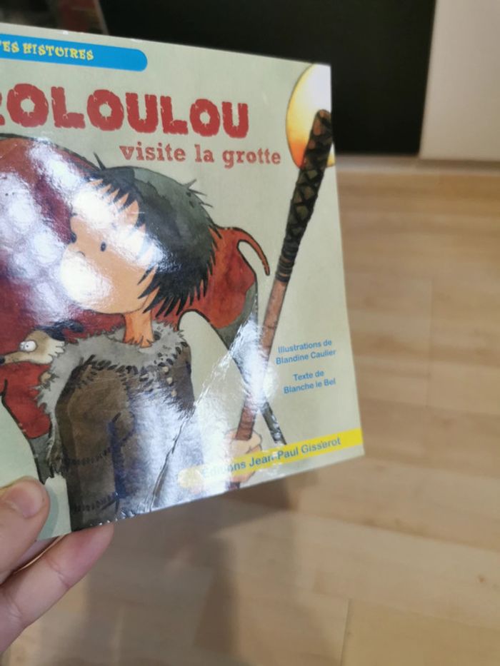 Livre croloulou visite la grotte - photo numéro 3