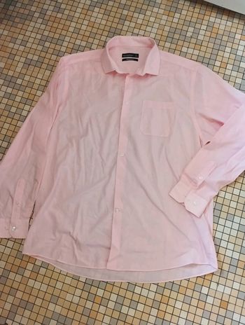 Chemise rose homme taille 17 marque cedar wood star