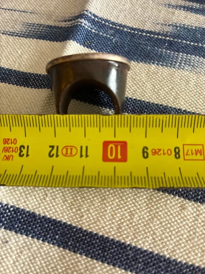 Bague bois et nacre - photo numéro 4