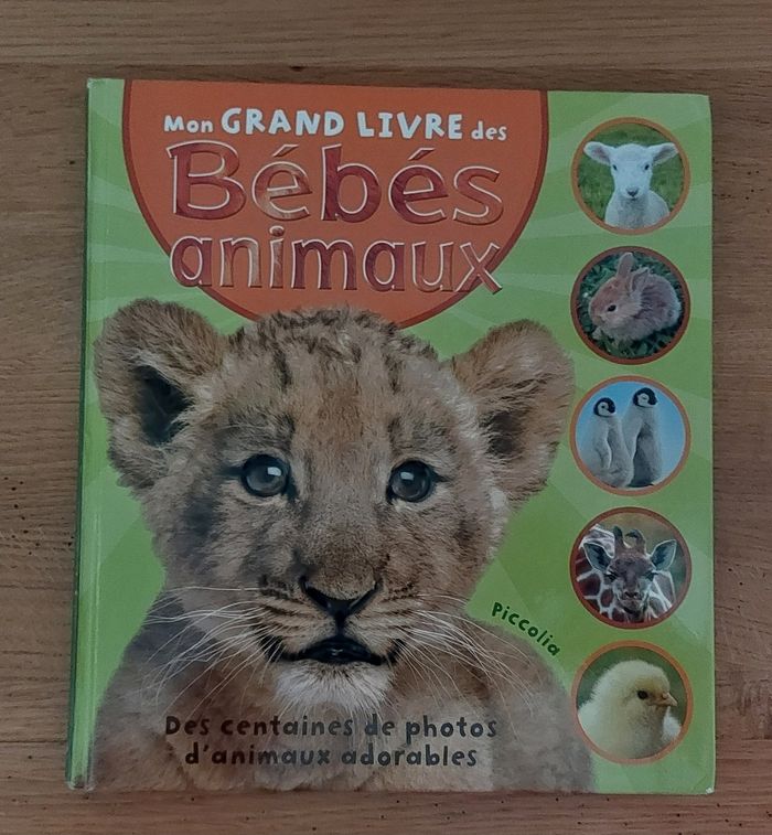 Mon grand livre des Bébés Animaux - Picolia