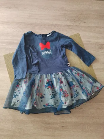 Robe mi saison 12 mois Minnie Disney baby