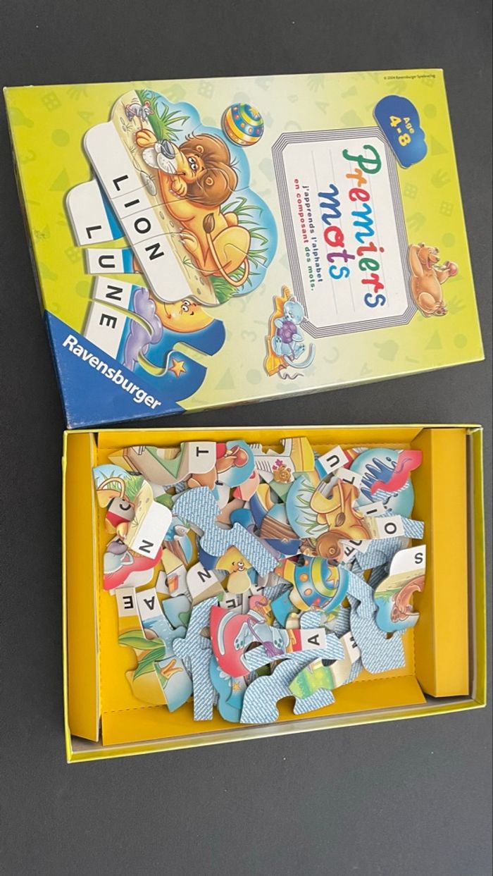 Ravensburger jeu lecture maternelle premiers mot alphabet - photo numéro 2