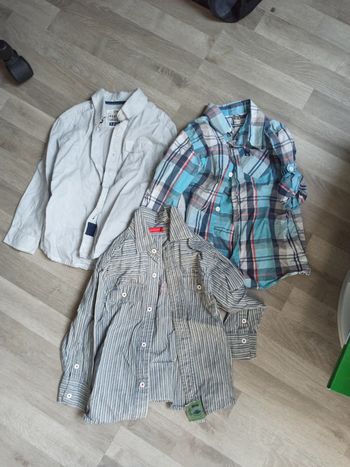 Chemises lot de 3