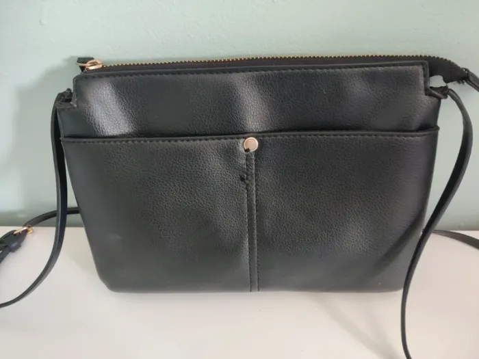 Sac a bandoulière noir Kiabi - photo numéro 2