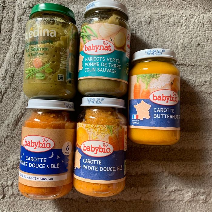 Petit pot légumes. 6 mois