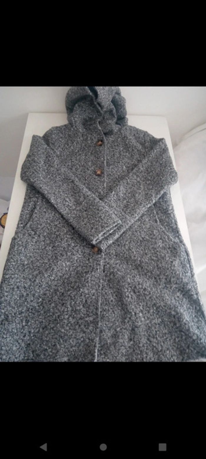 Manteau femme 10% laine