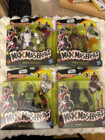 Lot de 4 mix mashers star wars
