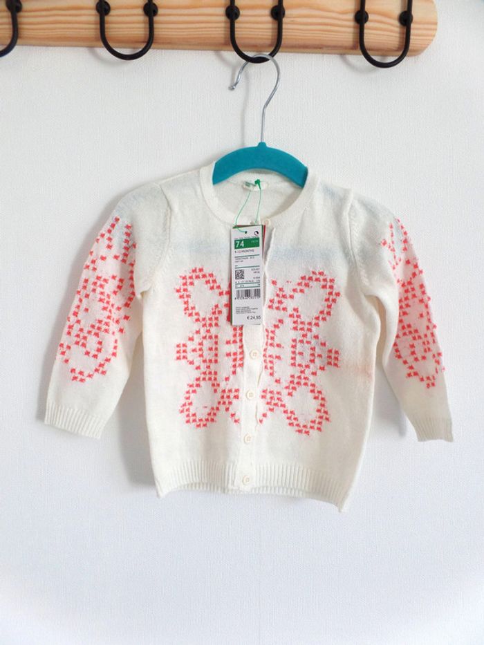 Gilet en laine Neuf Benetton