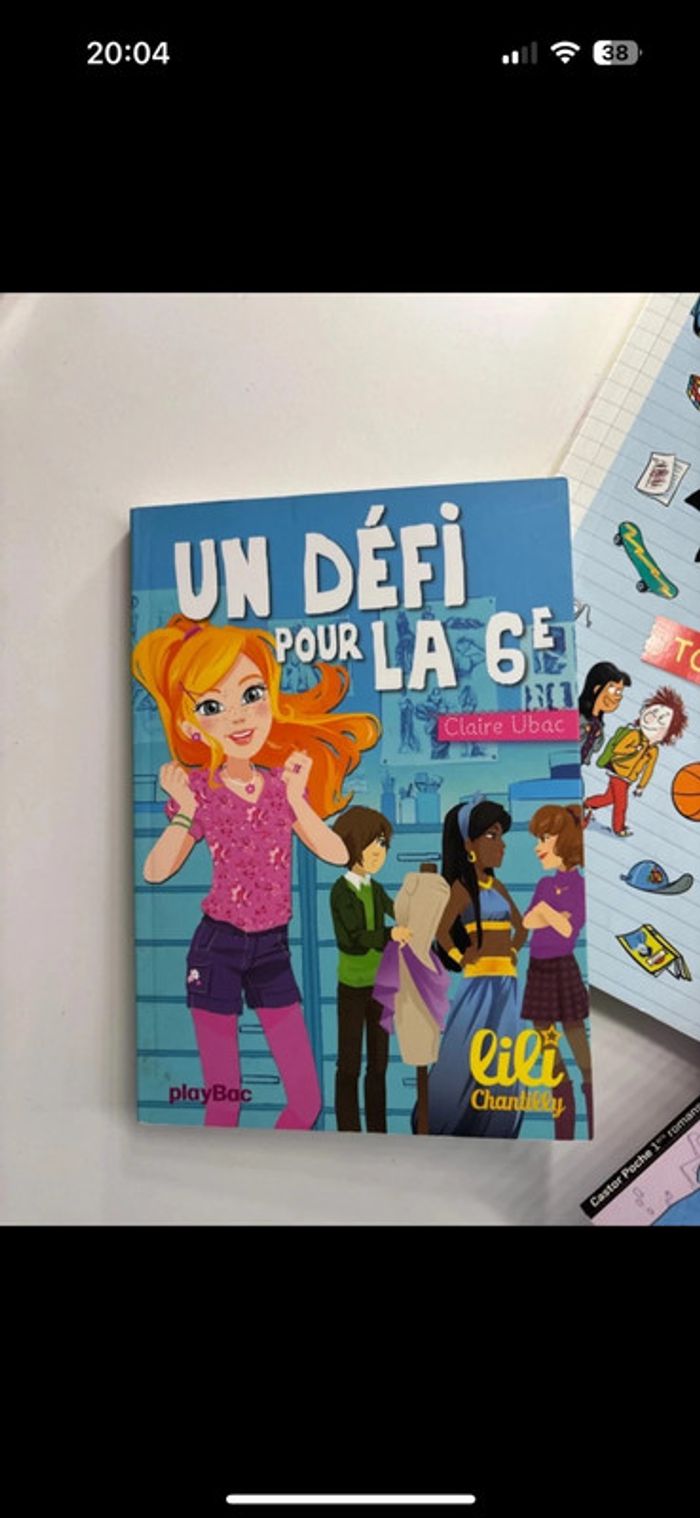 3 livres La Sixième 6eme - photo numéro 2