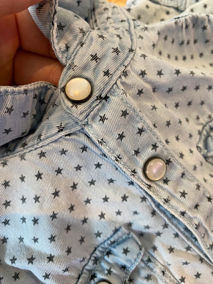 Chemise 3 ans fille Kiabi manche longue - photo numéro 3