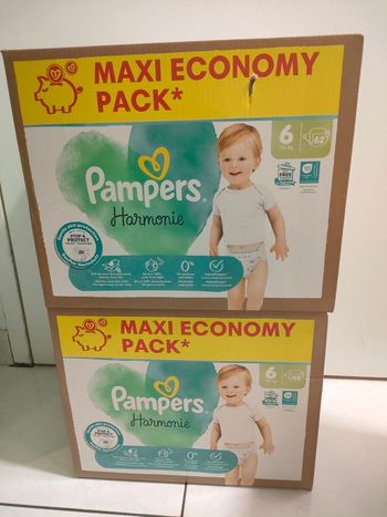 couches  Pampers  taille 6