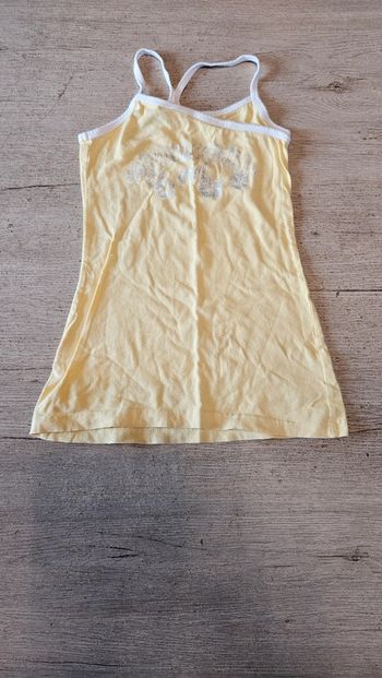 Robe courte à bretelles jaune très clair,Fashion Girly, 4 ans, nickel