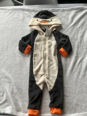 Combinaison hiver pingouin
