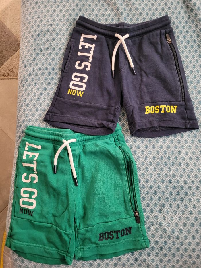 Lot 2 shorts Kiabi 8 ans