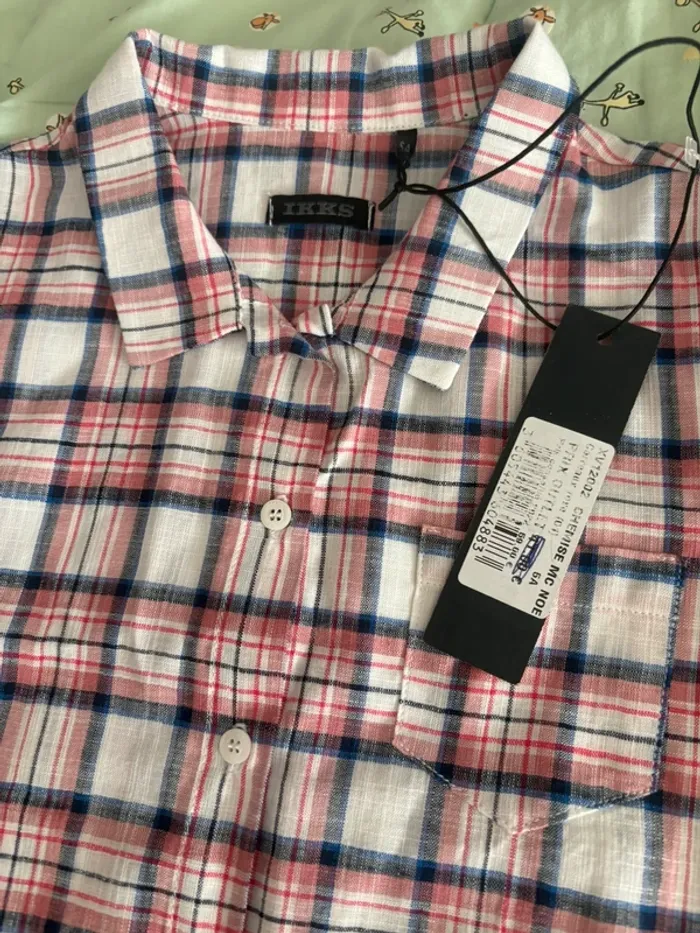 Chemise manches courtes ikks fille 5 ans - photo numéro 4